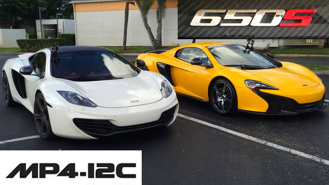 716HP McLaren MP4-12C vs 641HP McLaren 650S Spider Street Racing 3 Races