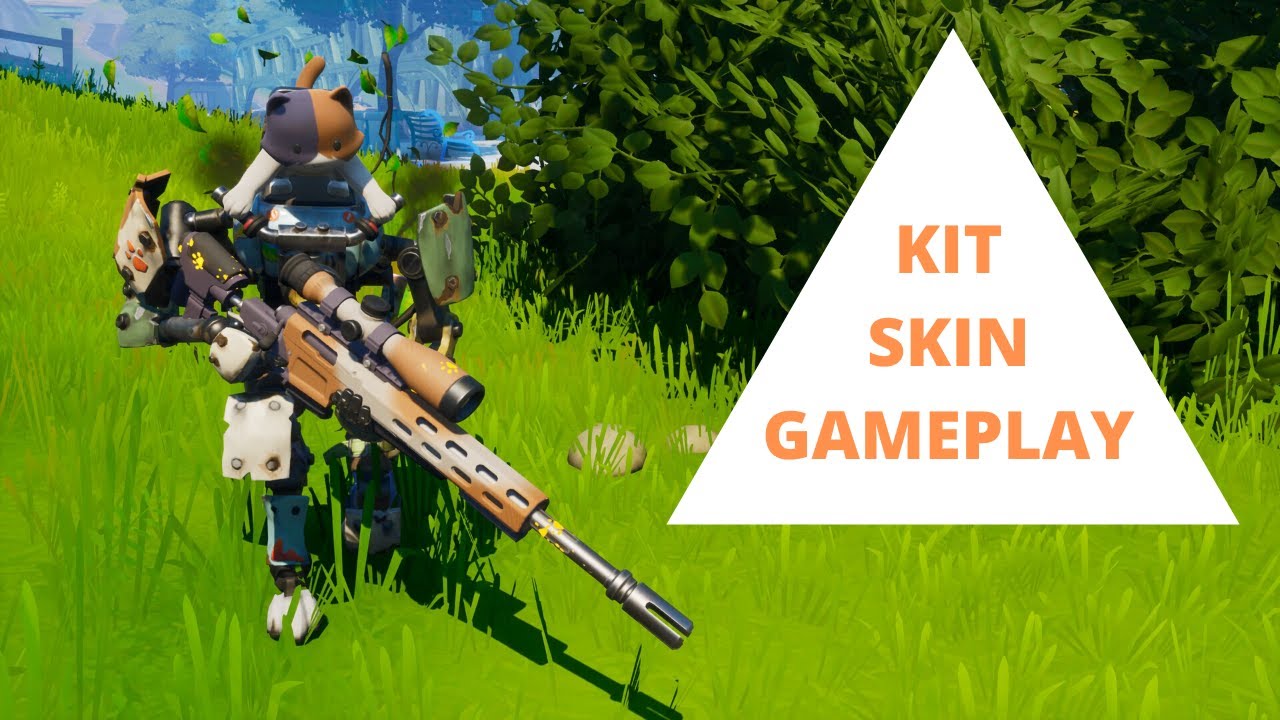 The Kit Skin Gameplay(Fortnite Battle Royale)