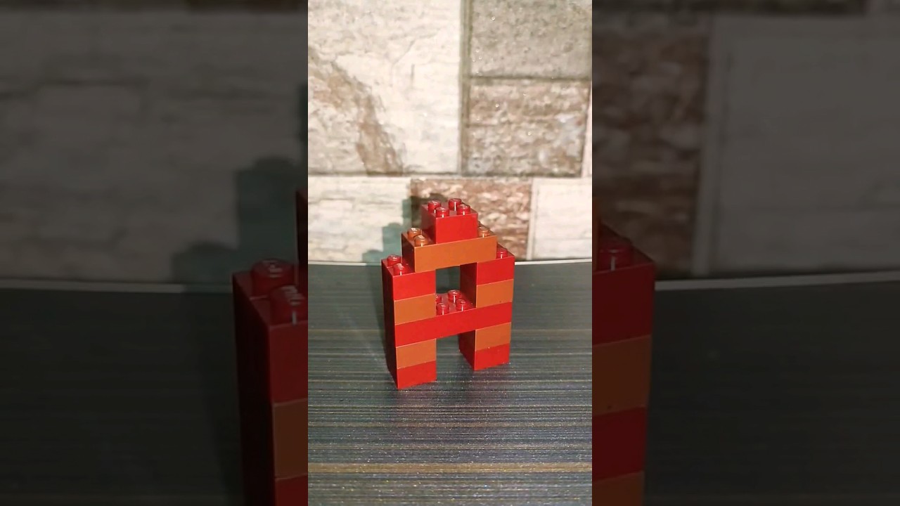 Build Lego Alphabet A ( Lego Classic 10698 & 10715)