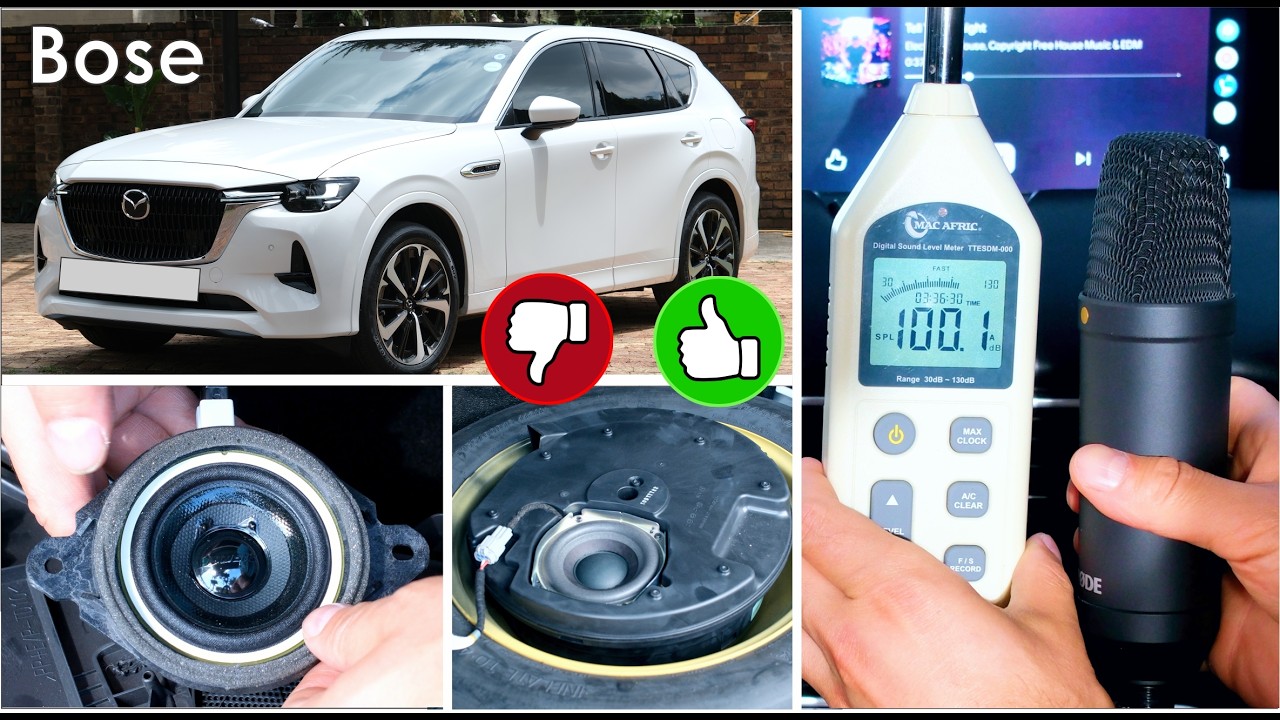 Mazda CX-60 Bose Sound System: Review & Inside the Speakers!