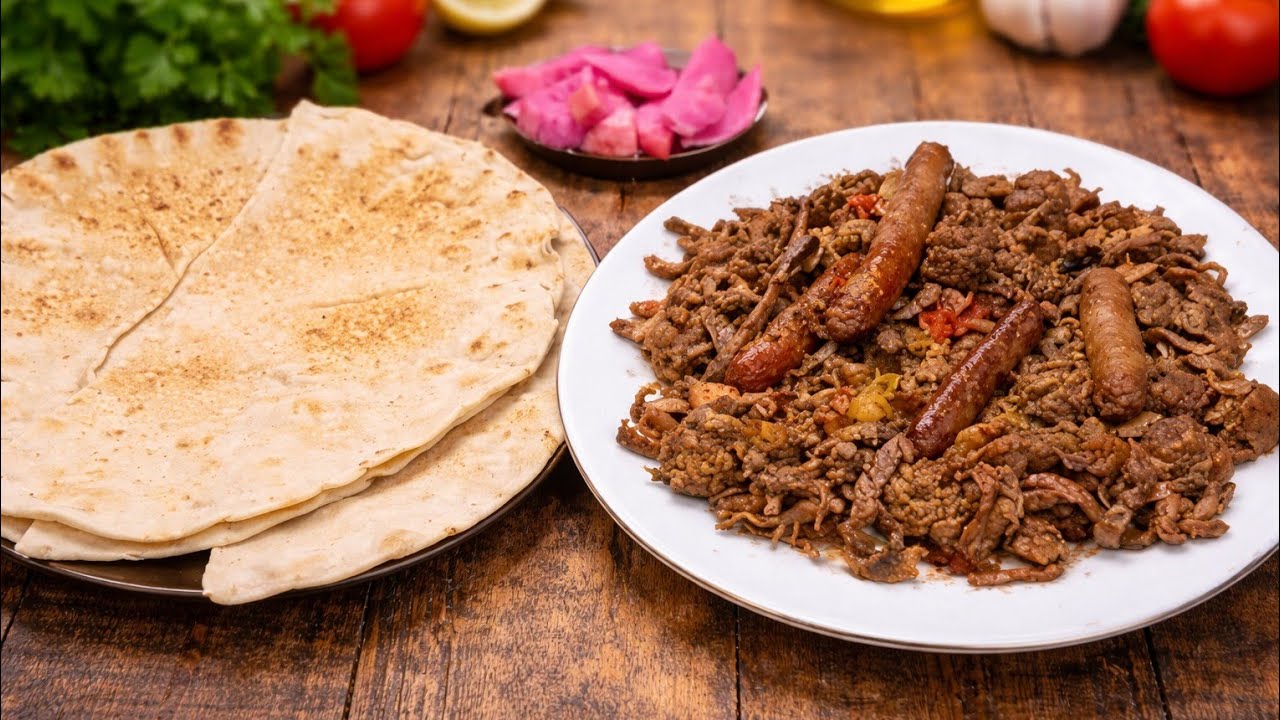 كبدة وسجق بطعم المحلات 🤤 | سر الطعم الحكاية من نكهة ولمّه