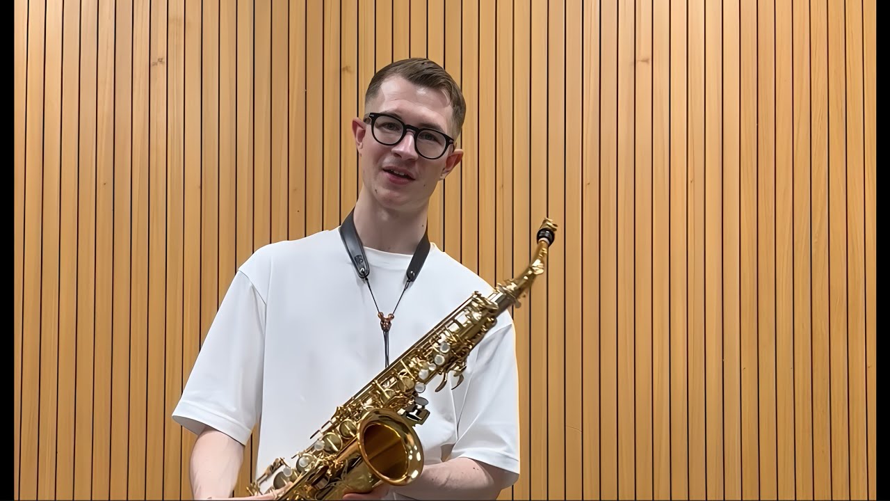 Sean Payne with WoodStone WSA-SCX-GL  (Super Custom X Gold Lacquer Alto Sax)
