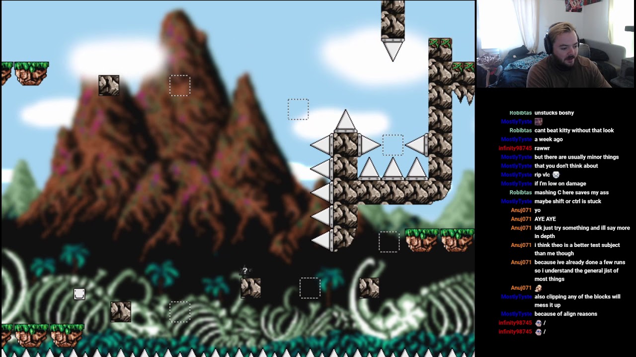 I Wanna Be The Boshy Beginner Speedrun Platforming Tutorial - Tutorial and W1