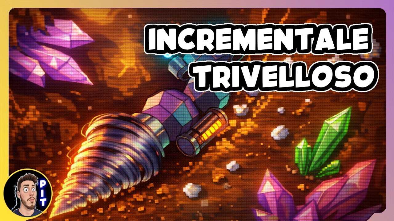 Rendiamo la trivella sempre più FORTE ... ROBOT, LASER E MINERALI !