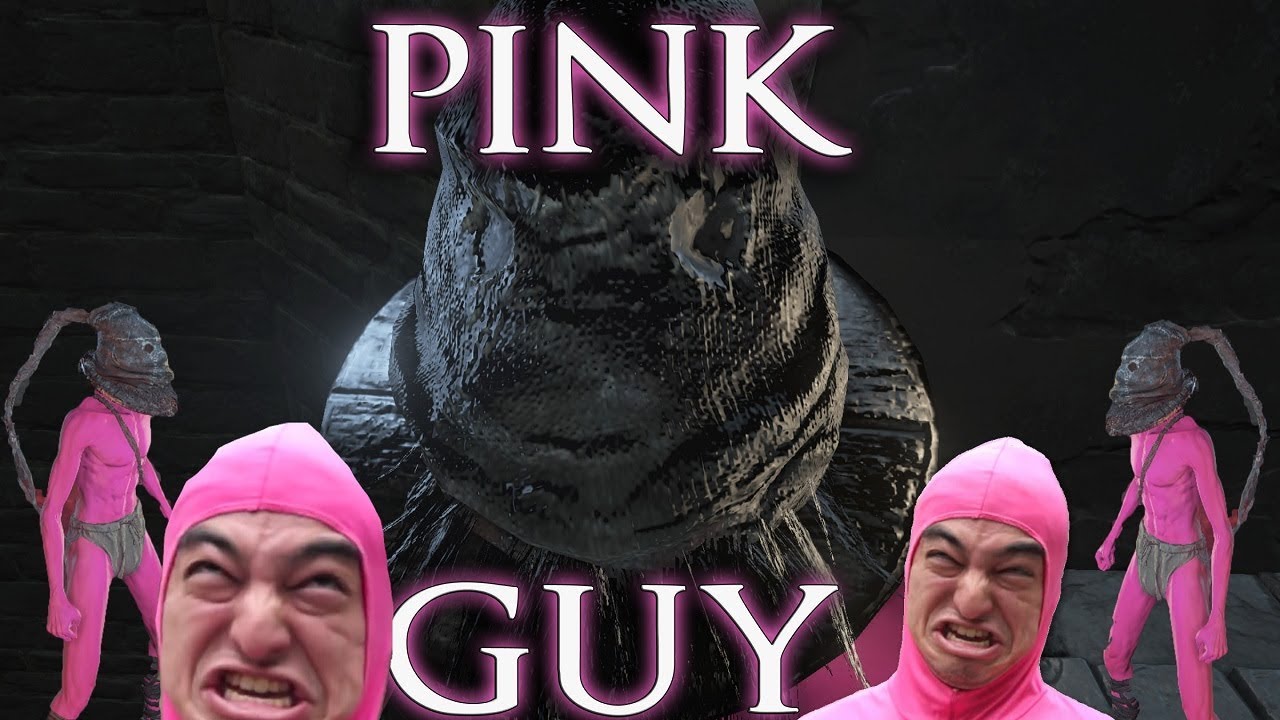 Pink Guy - Dark Souls 3 Trolling