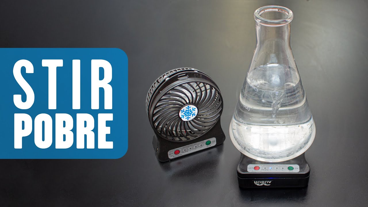 StirPobre: Faça um Agitador magnético com um Ventilador USB