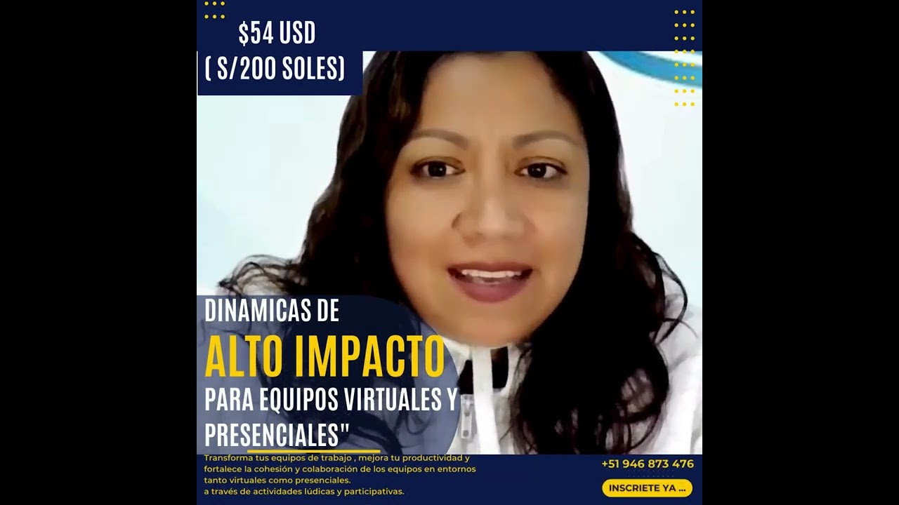 Dinámicas de alto impacto Para equipos virtuales y presenciales