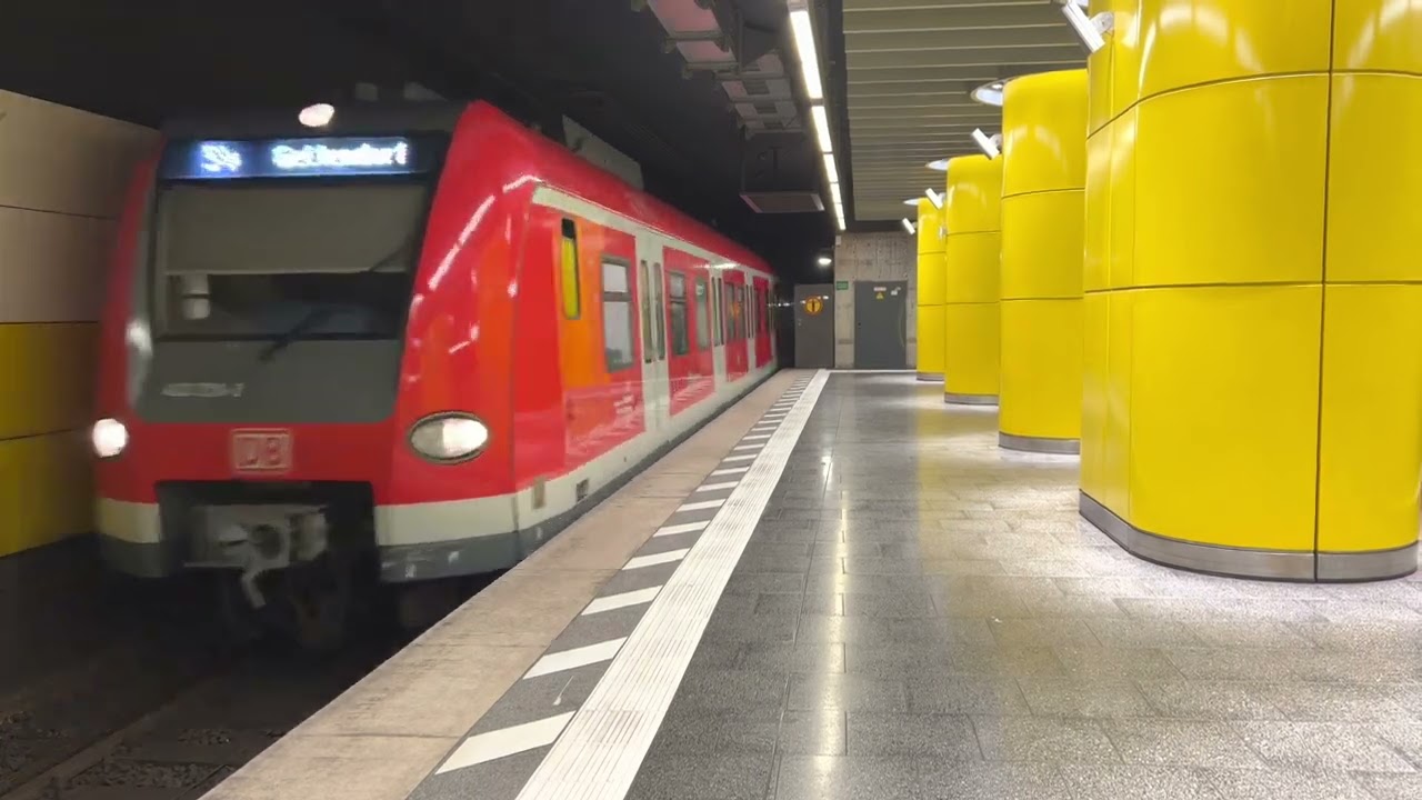 München Rosenheimer Platz mit Ansagen und DB S-Bahn München