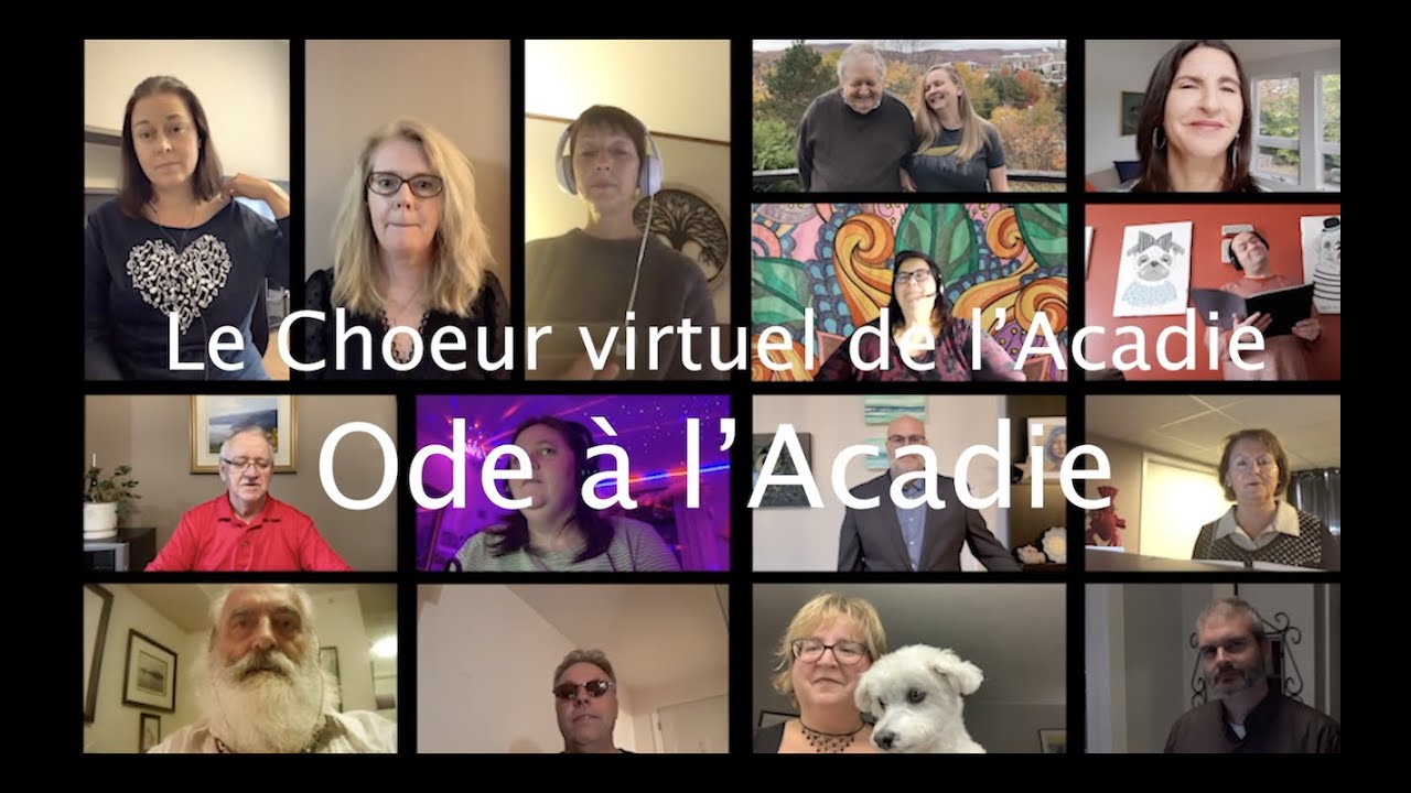 Ode - Choeur virtuel de l'Acadie ft. Ode à l'Acadie