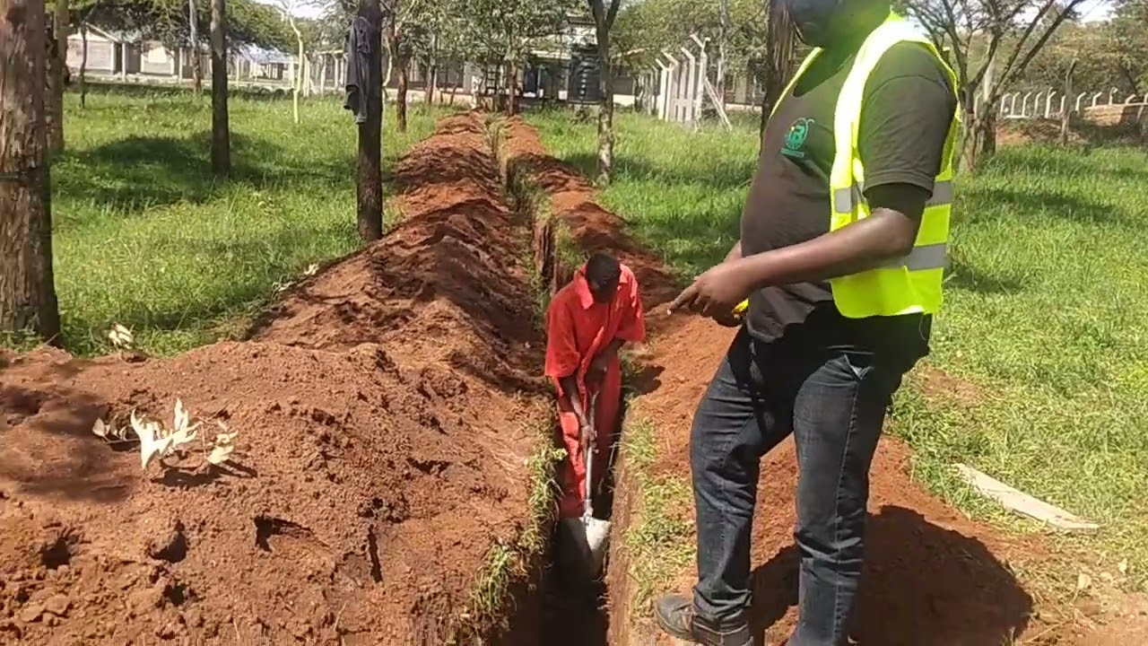 Sand Bedding- Laying Underground Electrical Cable #ElectricalEngineering #Undergroundcables