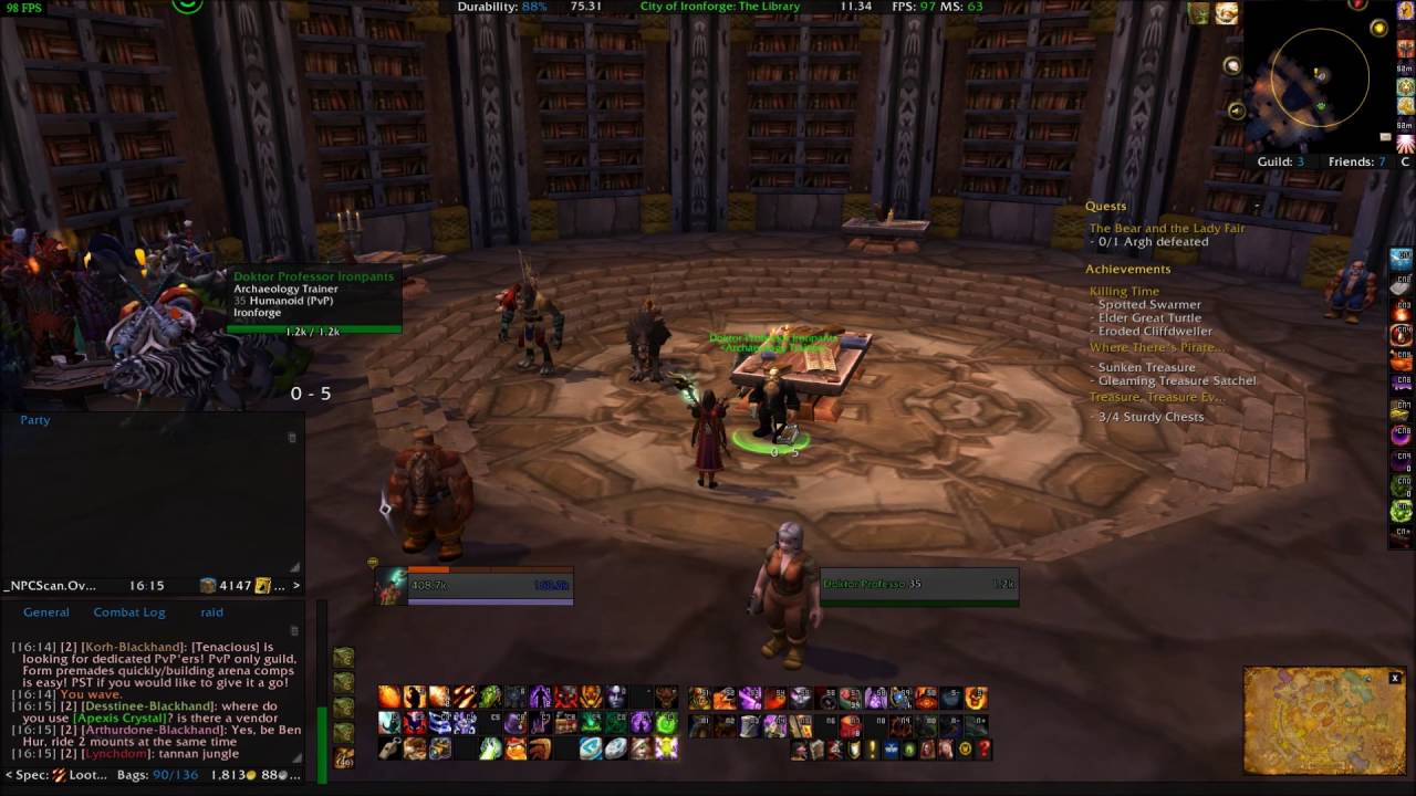 Archaeology Trainer Ironforge