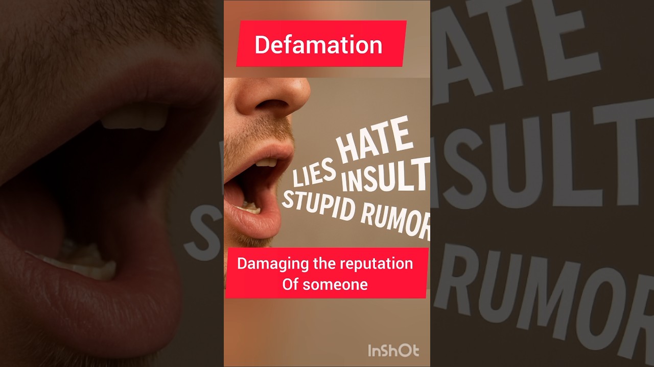 Defamation in a minute! #lawshorts #indianlaw #legaleducation #1lawin1min #Section356 #bns #law