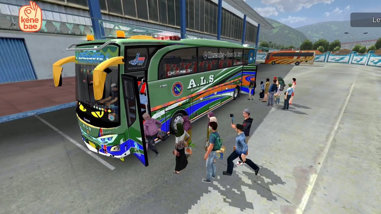 Bus ALS Basuri Tiba Tiba Ramadhan | Basuri Tor monitor ketua | Basuri Aku Suka Sound Horeg | BUSSID