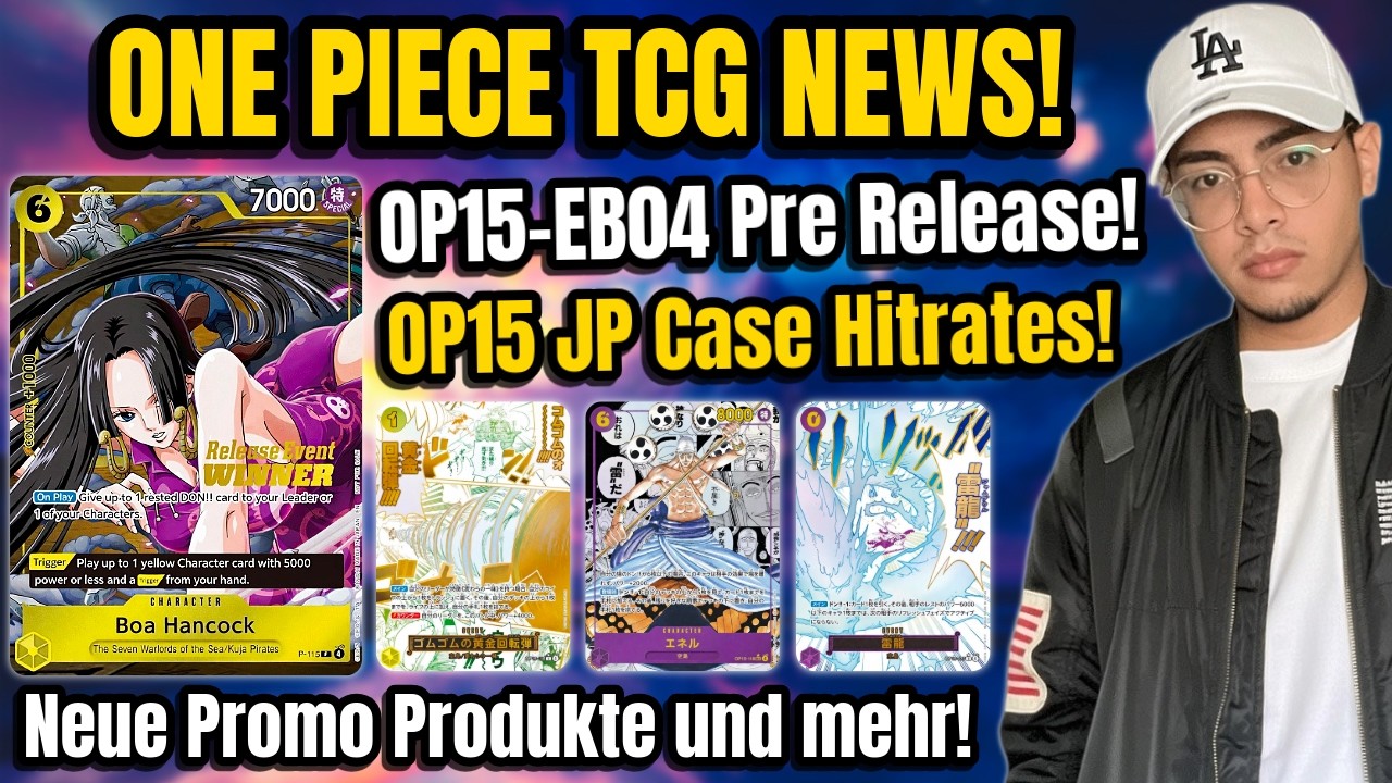 OP-15 Pre Release Infos! ST-30 Reveals + OP-15 JP Case Hitrates! | One Piece TCG News