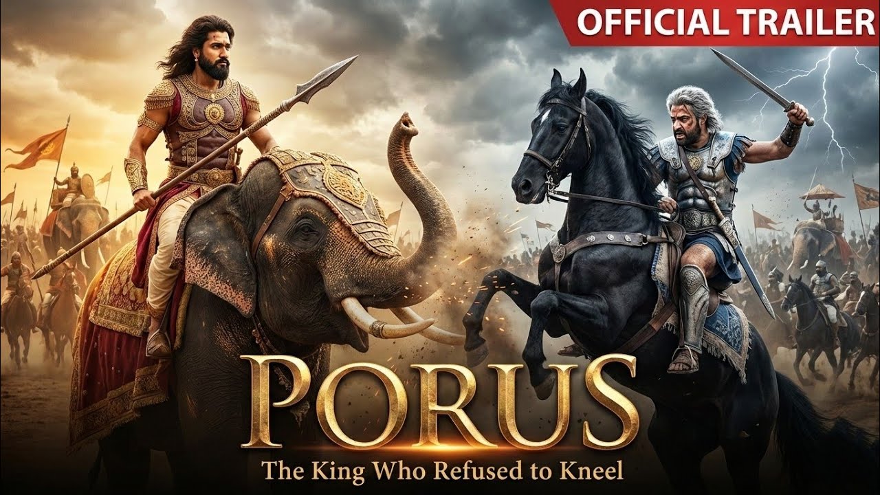 PORUS – Official Trailer | Vicky Kaushal | Jr NTR | @AstraFilms01 