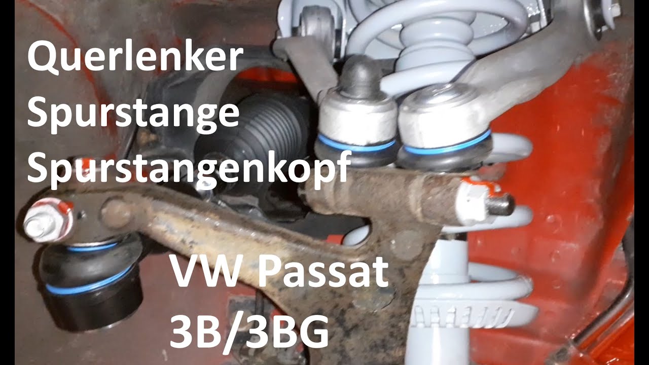 Querlenker Spurstange Spurstangenkopf tauschen - Passat 3B