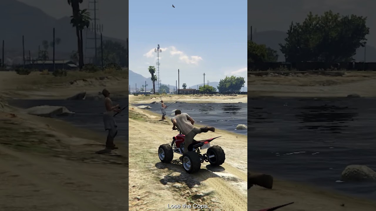 That NPC Just Wanted to Fish&hellip; 😂 GTA 5