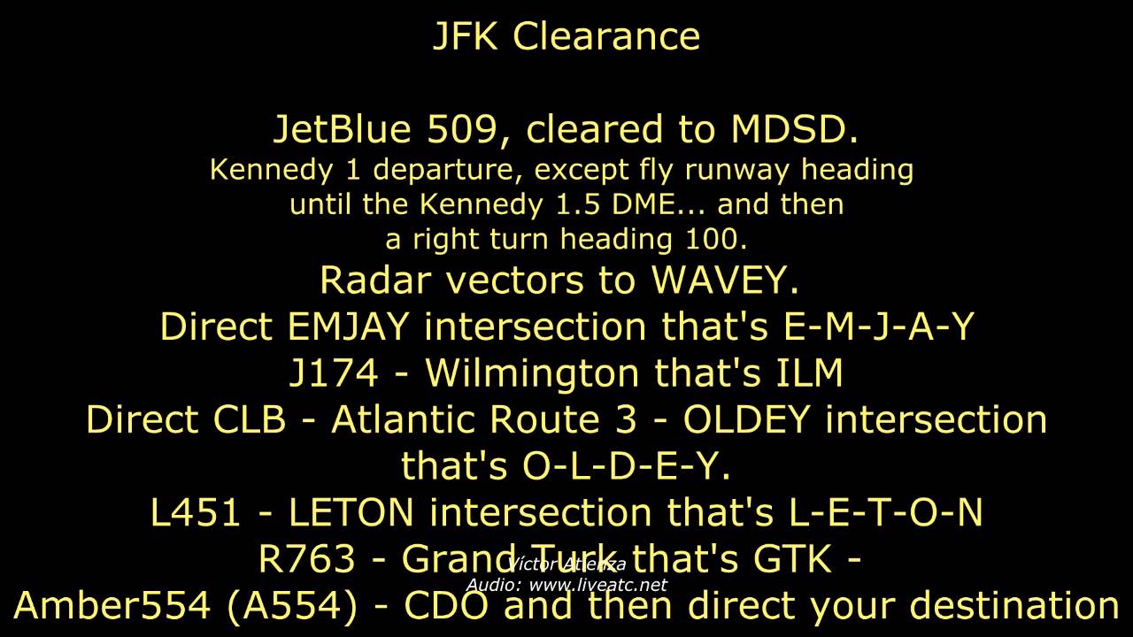 [REAL ATC] New York - JFK KJFK (Clearance Delivery)