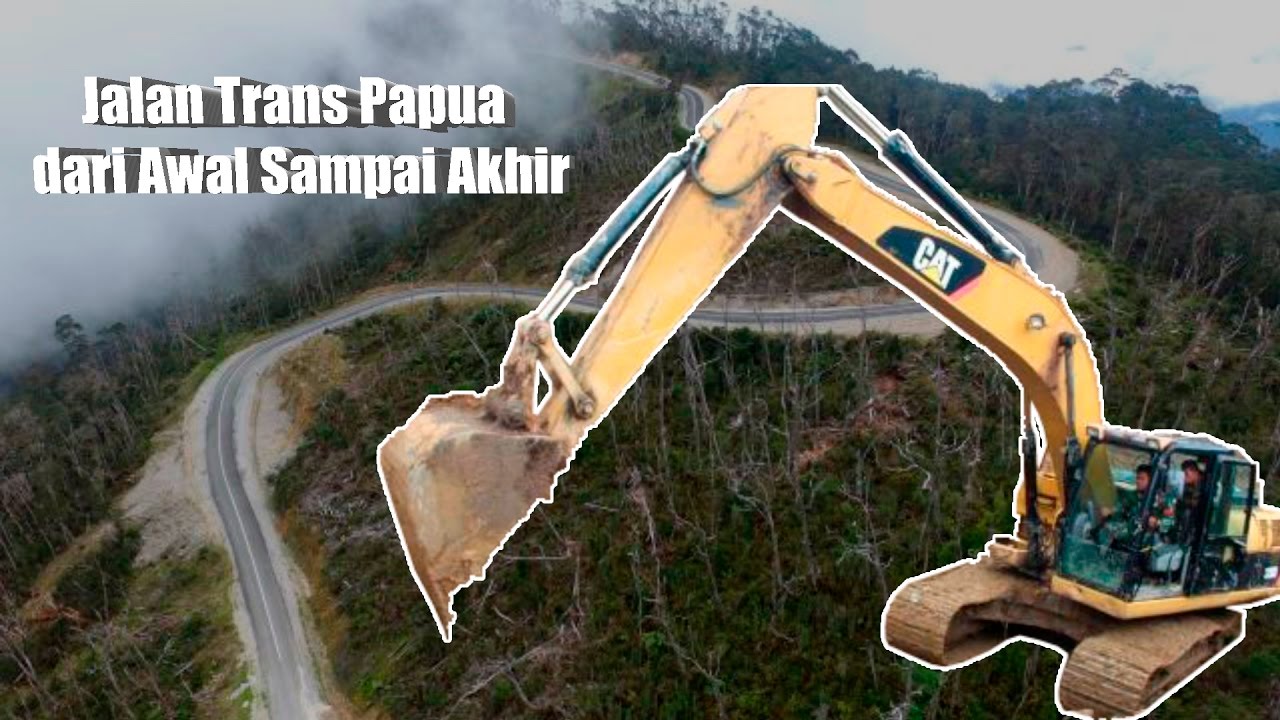 Begini Proses Pembangunan Jalan Trans Papua Yang dibuat TNI dari Awal Sampai Diaspal