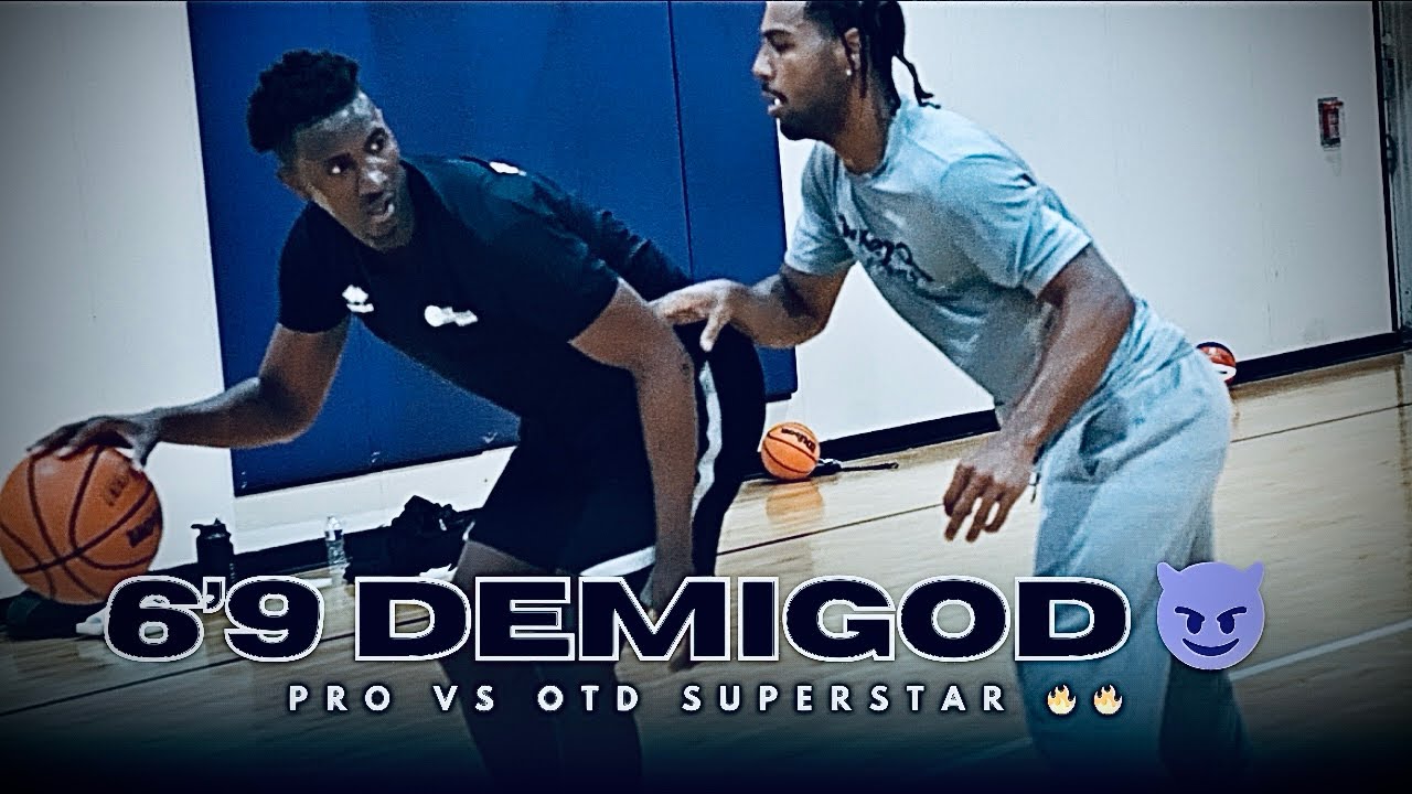 6’9 SharpShooter vs OTD Star 😳🔥 3v3 Battle Comes Down to the Wire!! 😈🍿