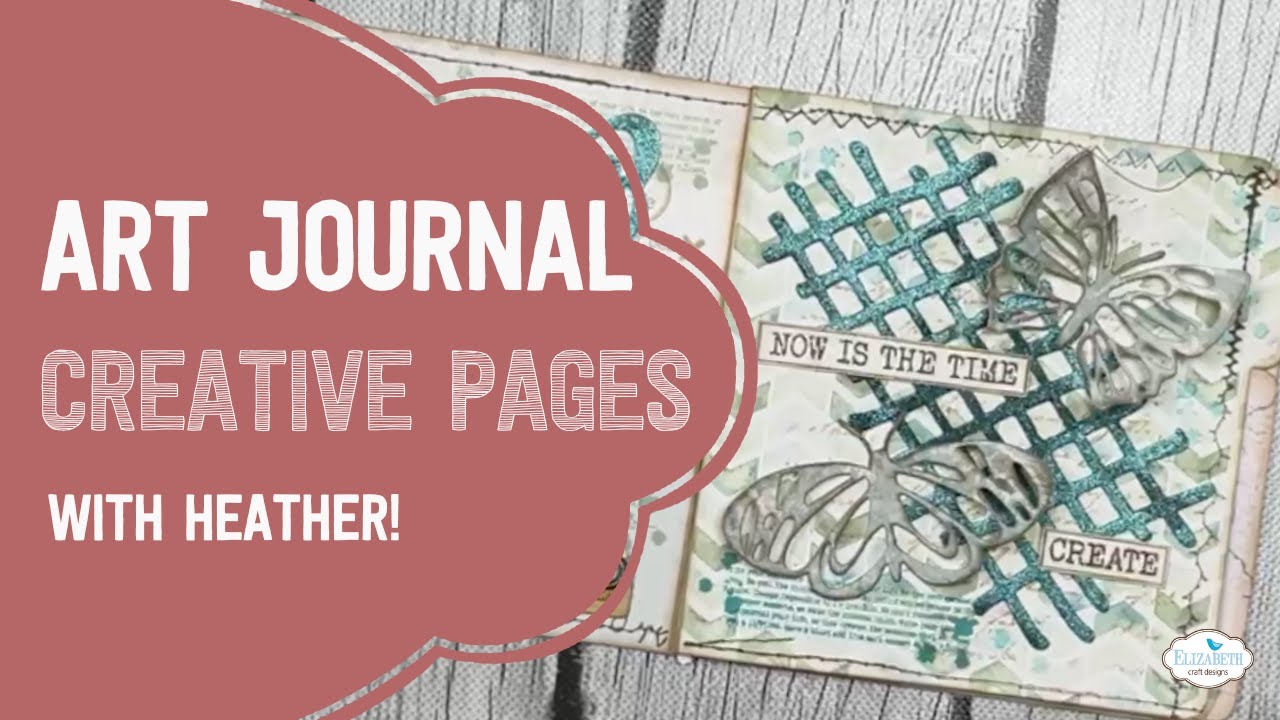 Art Journal Pages | Live with Heather!