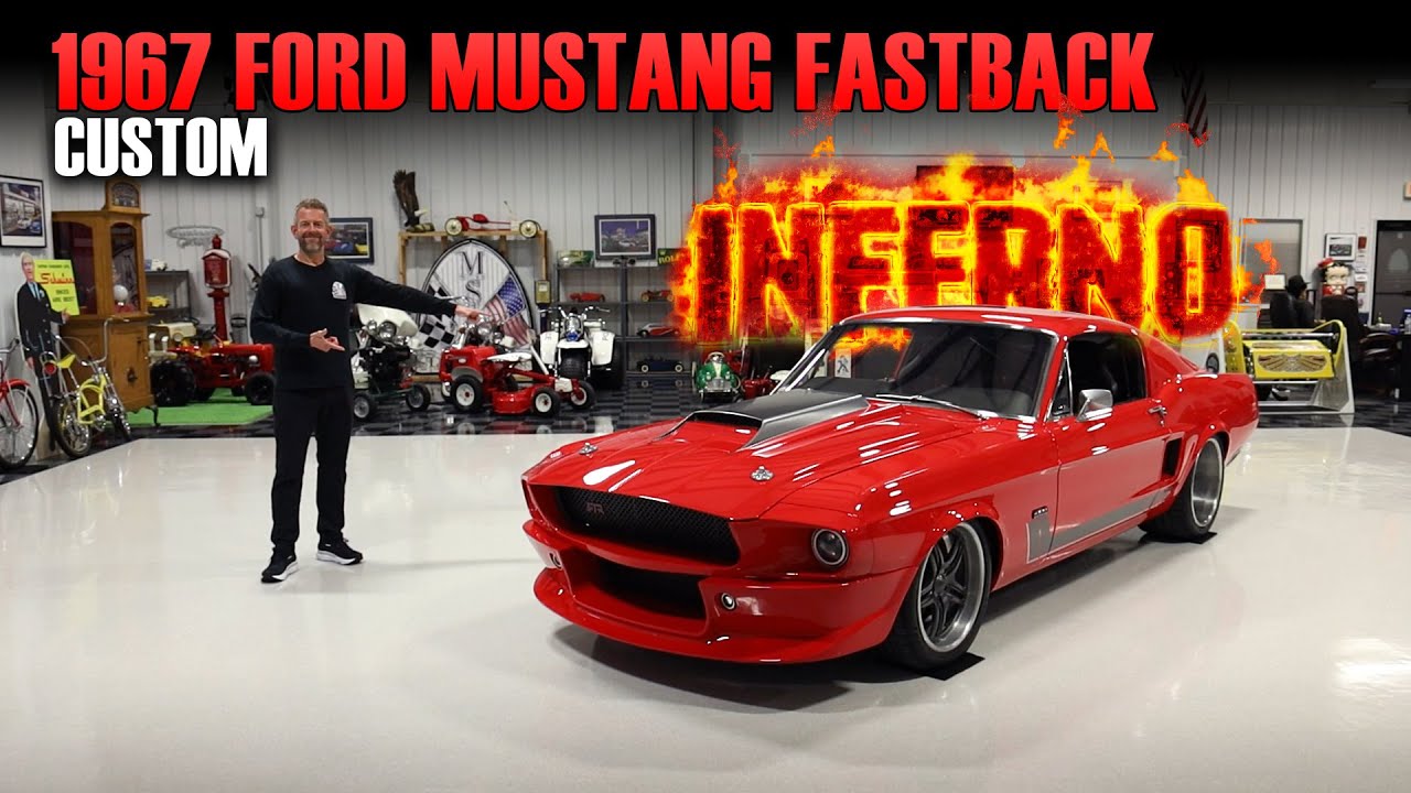Ford Mustang Fastback “Inferno” 1967 года | Двигатель Supercharged Coyote | Шасси Art Morrison | ...