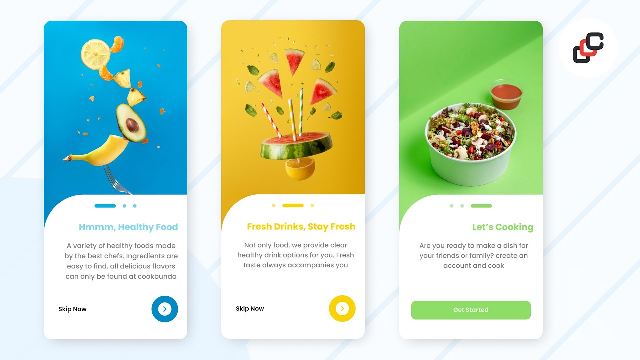 Onboarding Screen UI using jetpack compose | Android Studio tutorial | UI Stack | ViewPager