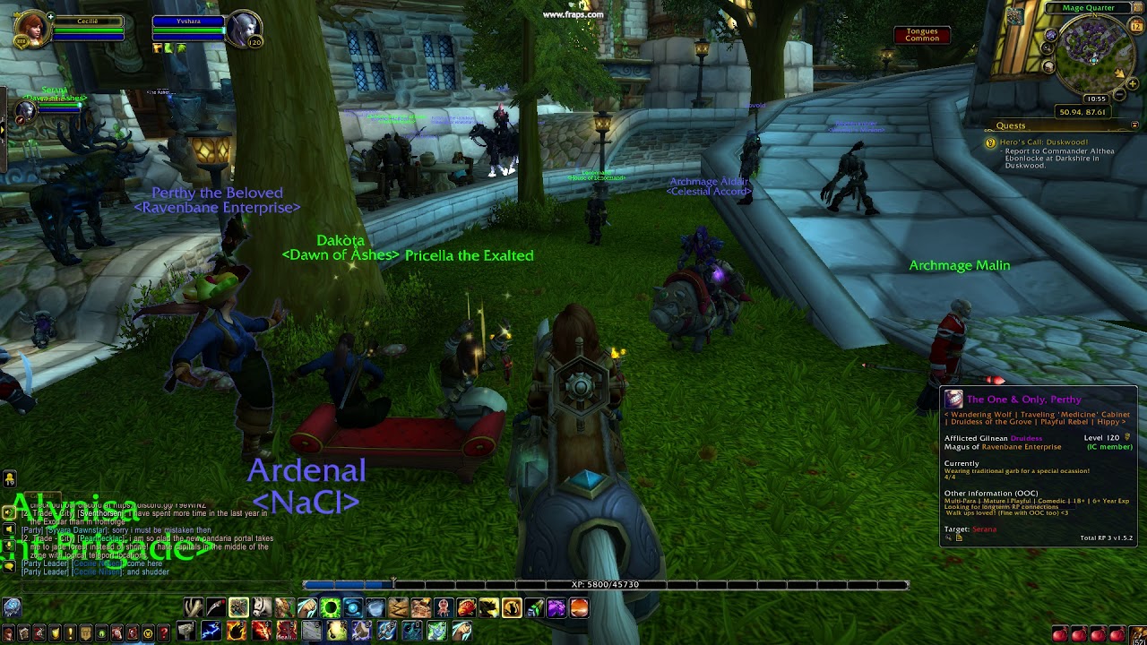Wow Female Kul Tirans Dance Glitch
