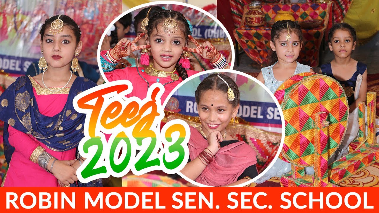 Teej 2023 (Primary) - Robin Model Sen. Sec. School Dhuri