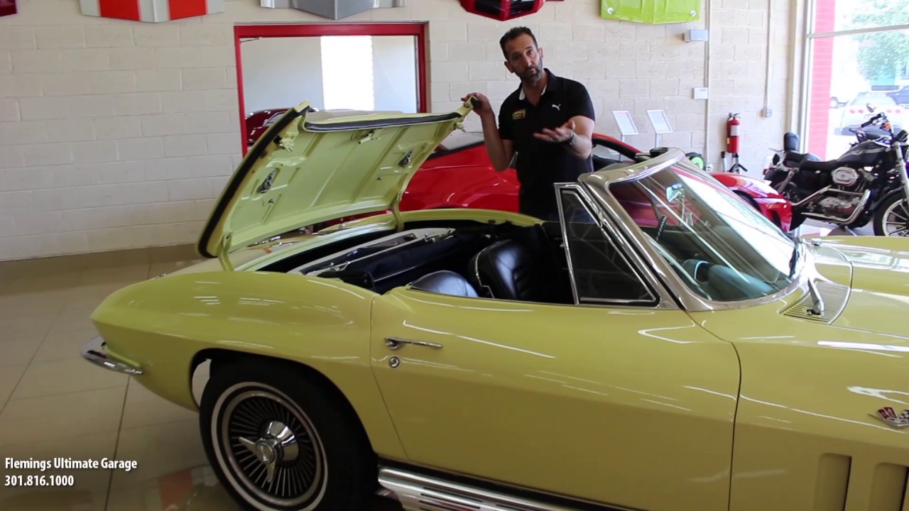 '66 Corvette Stingray for sale with test drive, driving sounds, and walk through video