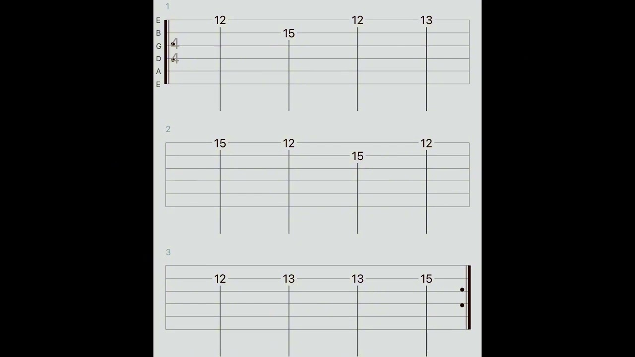 Decalius - Isolated From Life Tab (No BG Guitar)