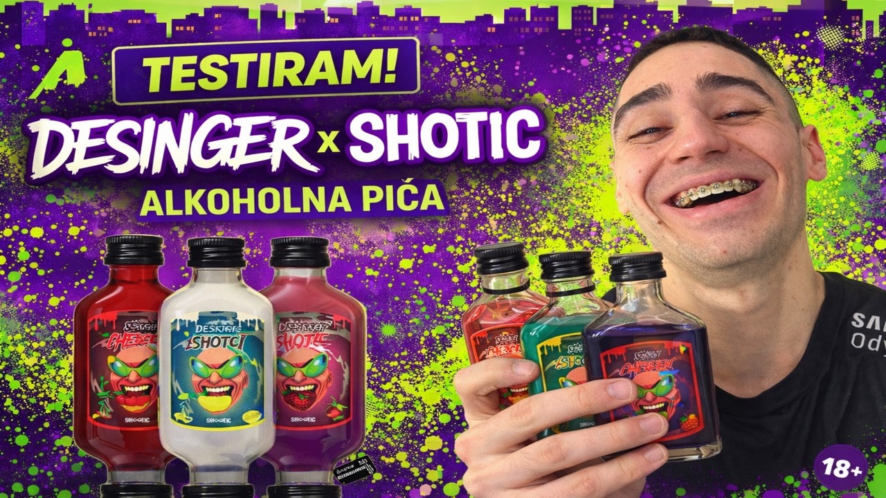 ISPROBAVAM DESINGER SHOTIC ALHOHOLNO PICE * postajem alhoholicar ! *