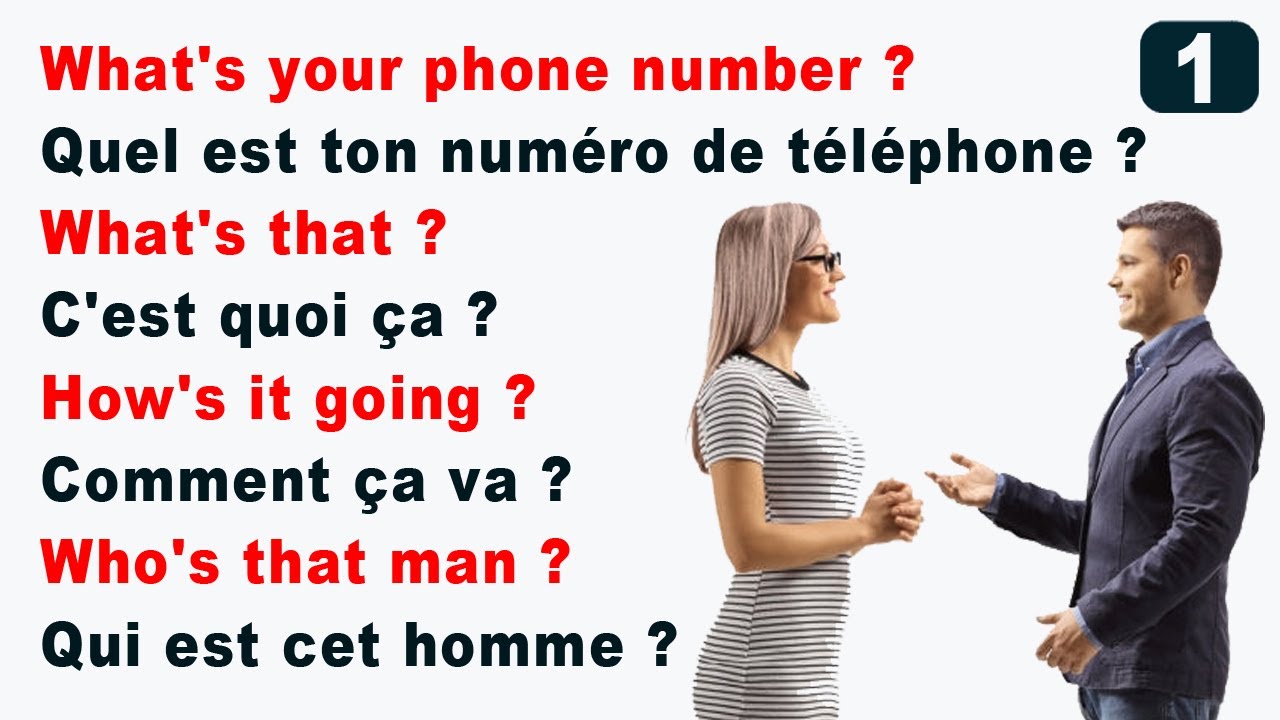 60 Questions et Reponses très Utiles en Anglais || Conversation Questions English and French