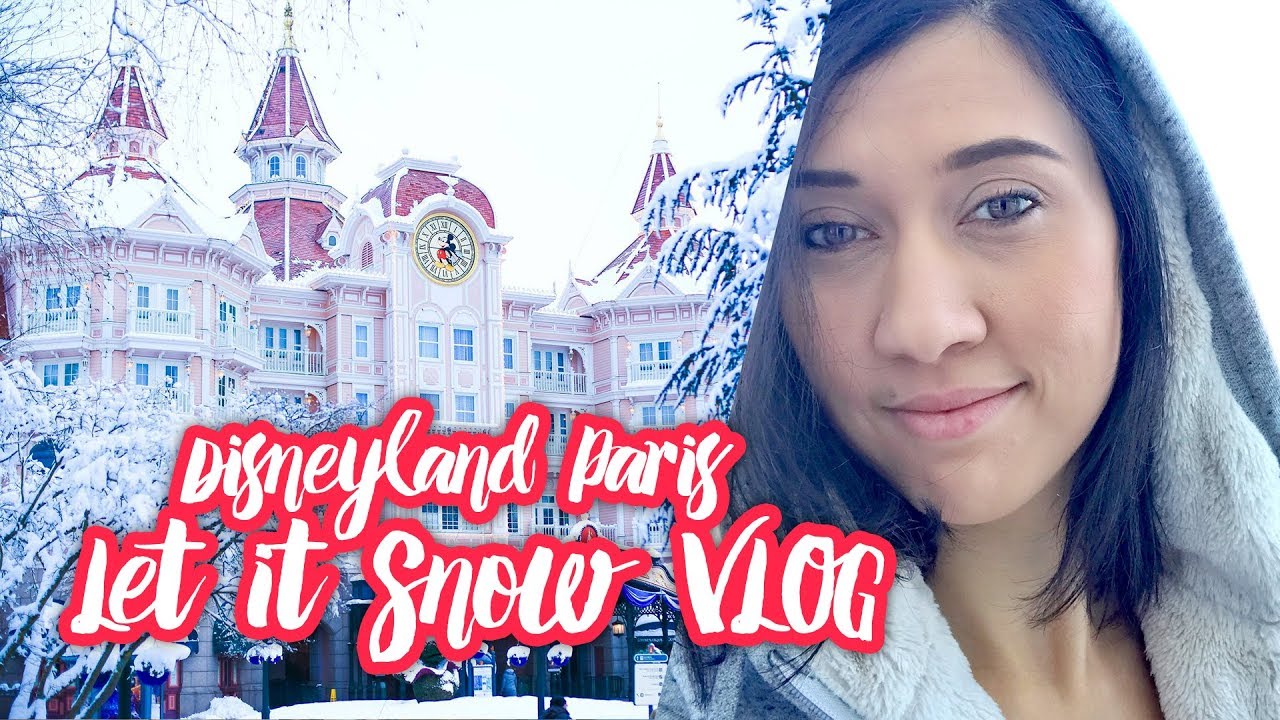 GENIAL ! DISNEYLAND PARIS SOUS LA NEIGE !