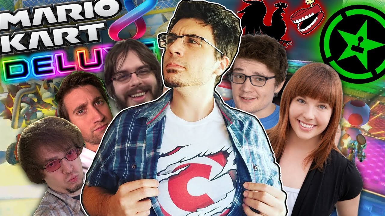 THE HERO (or Villain) OF ROOSTERTEETH! (MARIO KART 8 ONLINE w/ Achievement Hunter)
