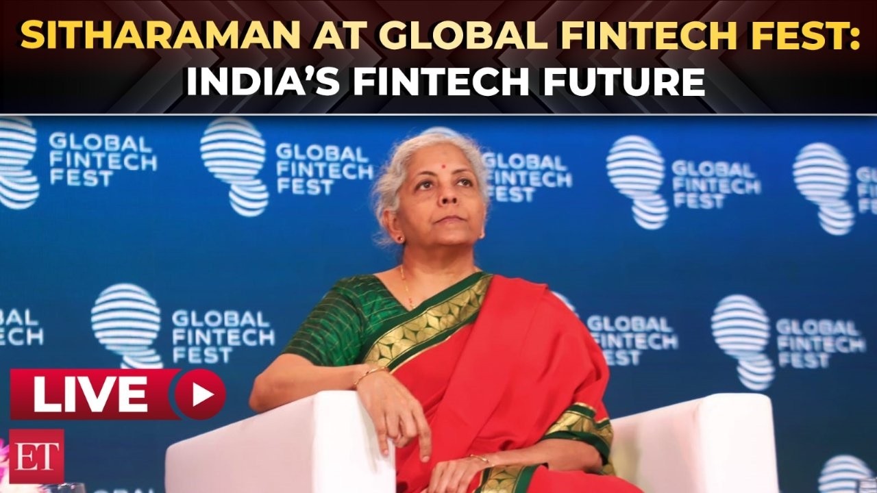 LIVE: Nirmala Sitharaman addresses Global Fintech Fest 2026 | India&rsquo;s AI & digital finance push