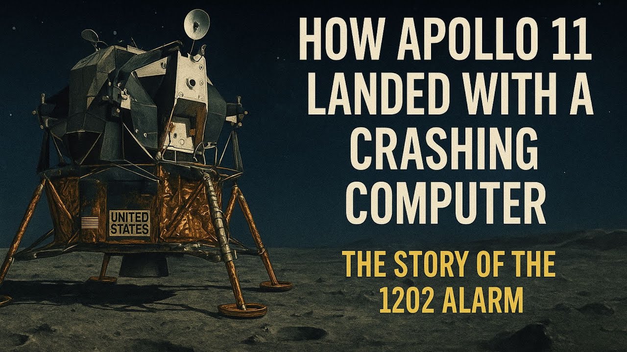 How Apollo 11 Landed with a Crashing Computer: The Story of the 1202 Alarm