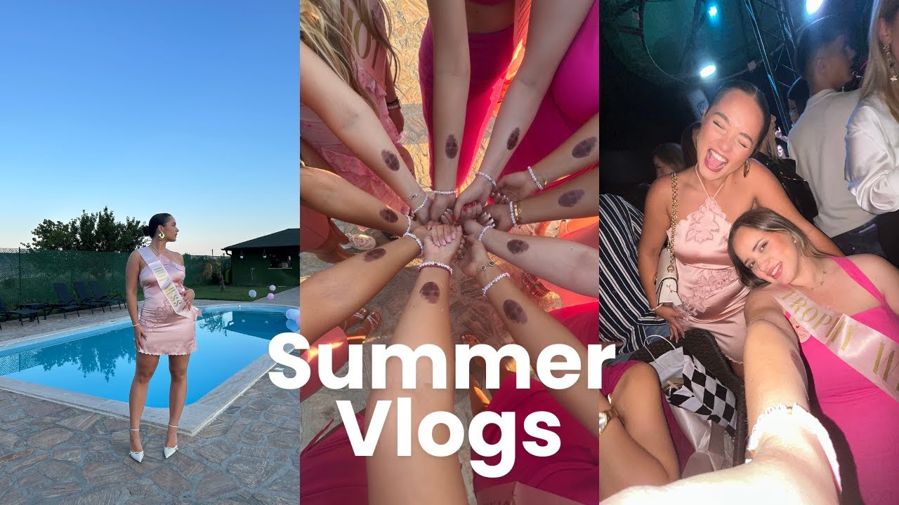 Back in our hometown | Bachelorette party | Summer Vlogs