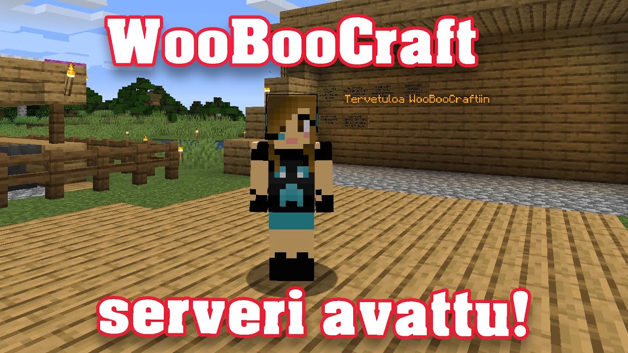 WooBooCraft serveri avattu!
