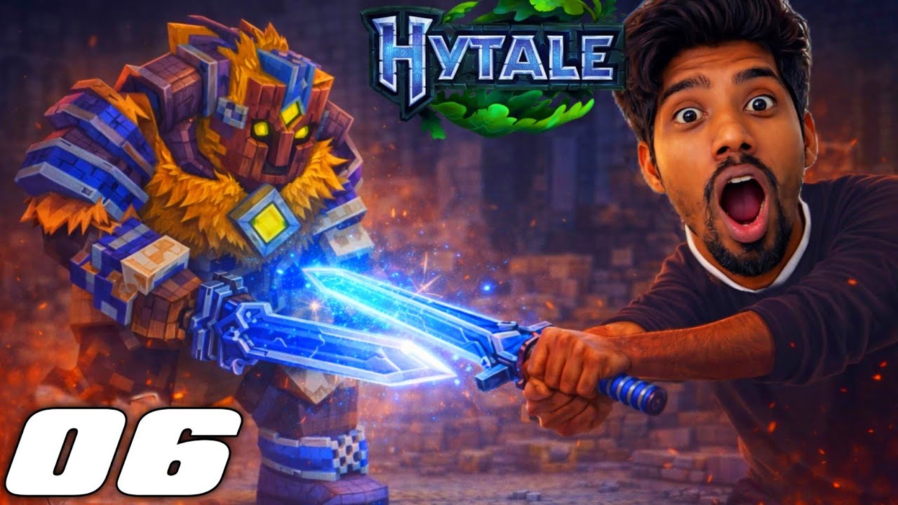 Outlander Marauder Ne Mujhe Attack Kar Diya! 😱|| Hytale Hardcore Survival 🔥 episode06#hytale