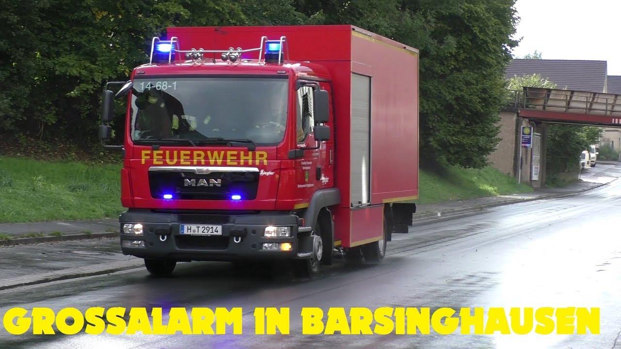 [GROSSALARM IN BARSINGHAUSEN] UNWETTERALARM ÜBER BARSINGHAUSEN