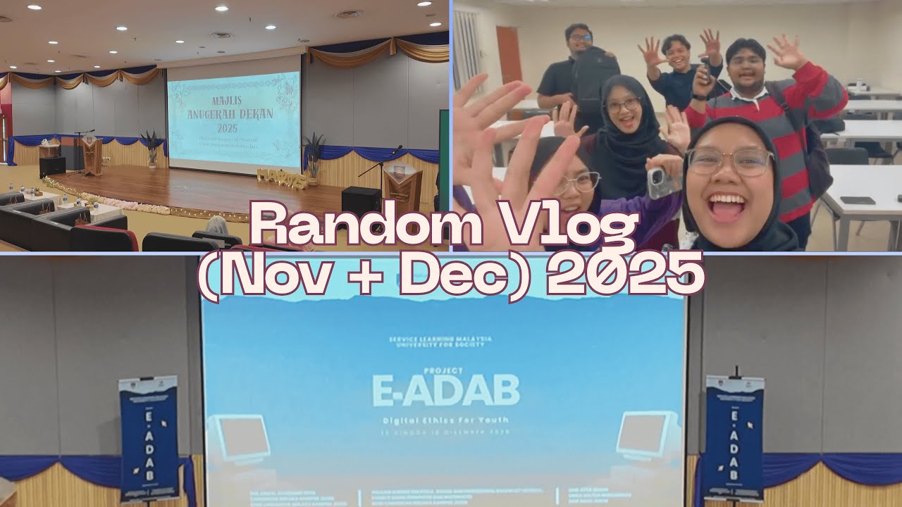 my very random vlog for november and december!!!