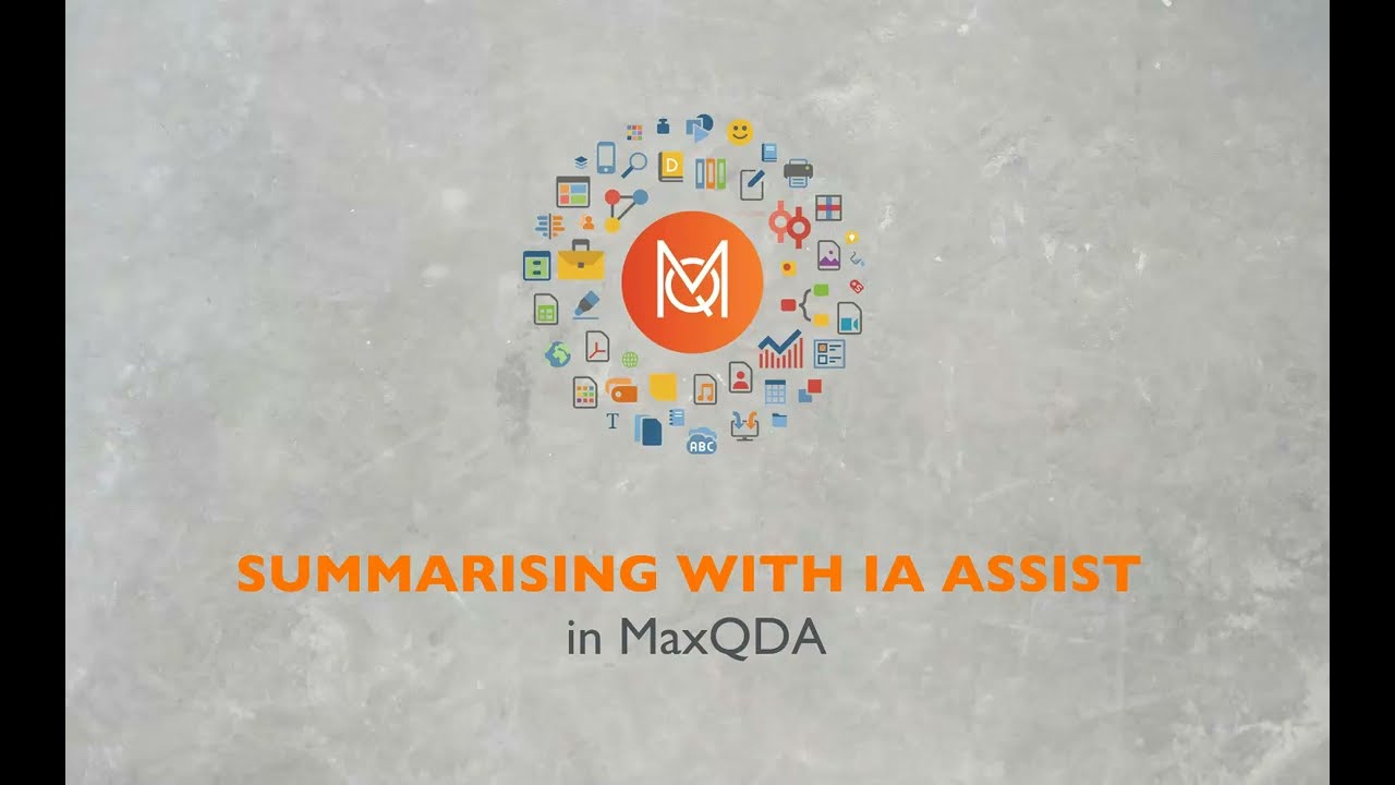 Summarising content with AI Assist in MaxQDA
