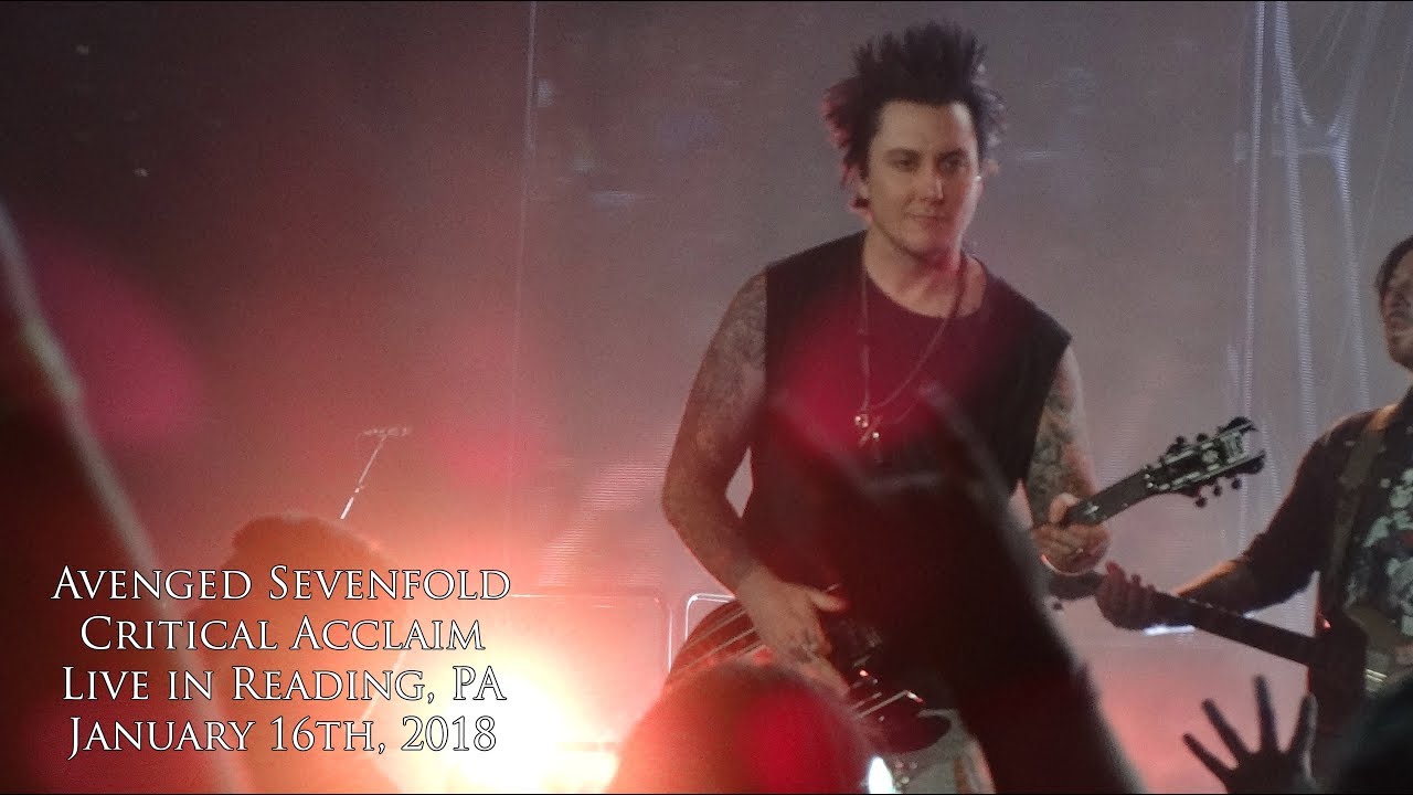 Avenged Sevenfold - Critical Acclaim (Live in Reading, PA 1-16-18)
