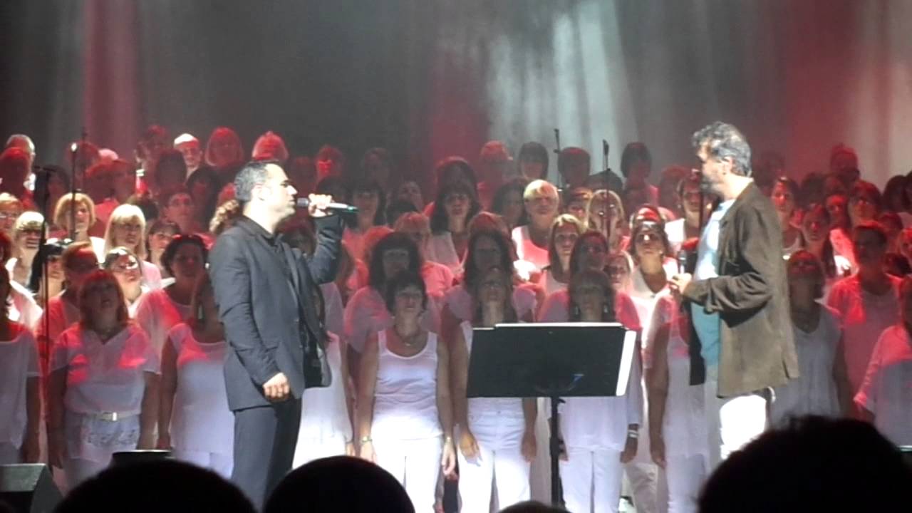 Le Choeur du Sud, Frank Castellano et Daniel Levi -Mon frère(partie2)- 28 juin 2014-Zénith de Toulon