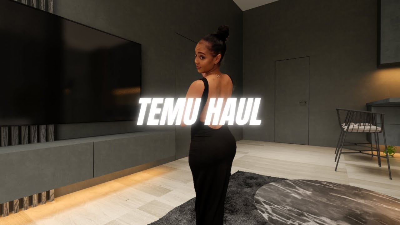 TEMU TRY ON HAUL | Beauty, Clothes, & More (Black Friday)