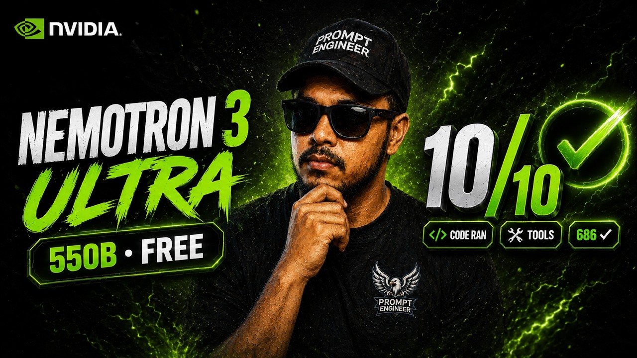 NVIDIA Nemotron 3 Ultra: I Gave This 550B Open Model 10 REAL Tasks (Easy &rarr; Brutal)