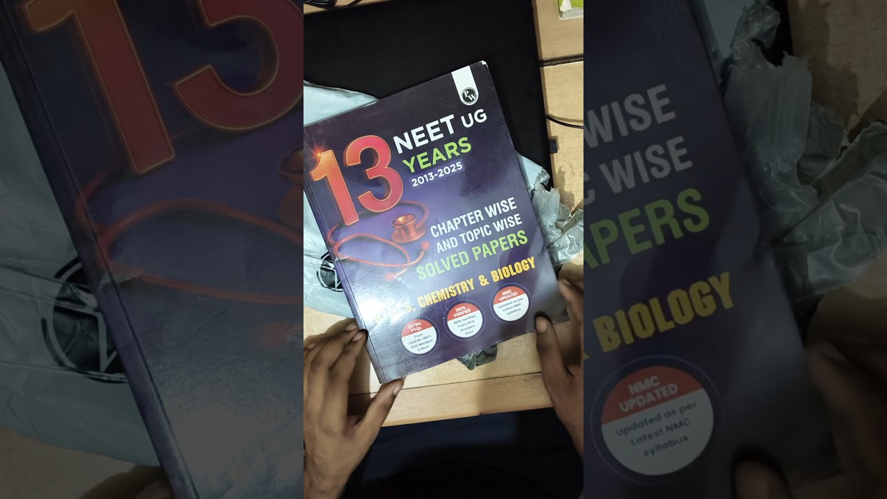 PW Neet UG 13 Years PYQS Book #neet #neetpyqs #pw