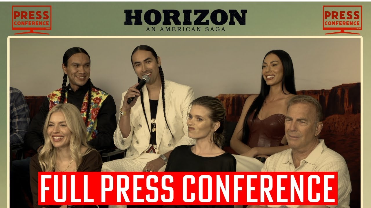 Kevin Costner's #Horizon An American Saga 1: Full Press Conference