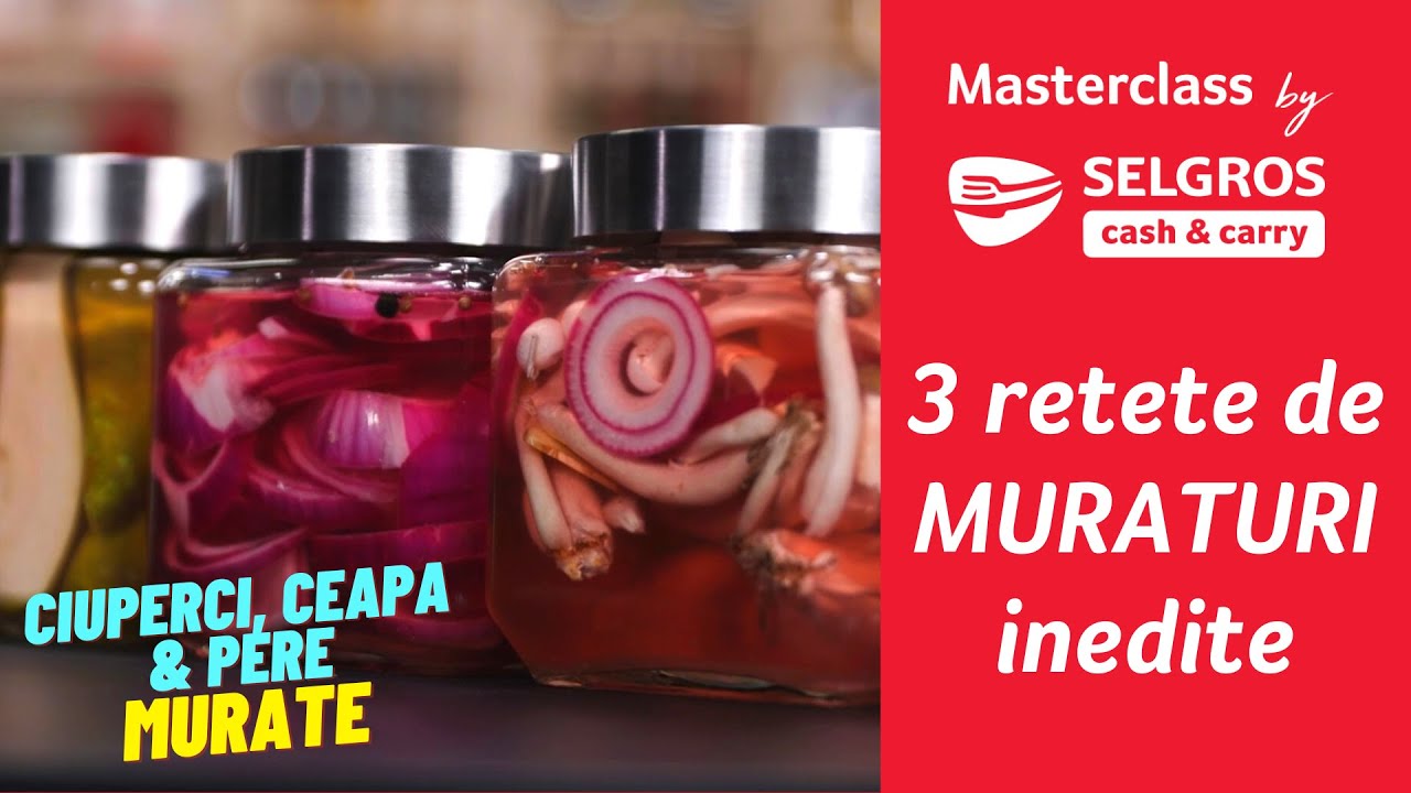 Ceapa Murata, Ciuperci Murate si Pere | MURATURI Asortate